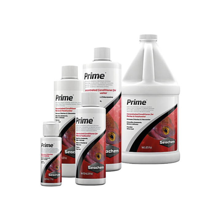 Seachem Prime treatment for freshwater and marine 50Ml 100Ml 250Ml 500Ml